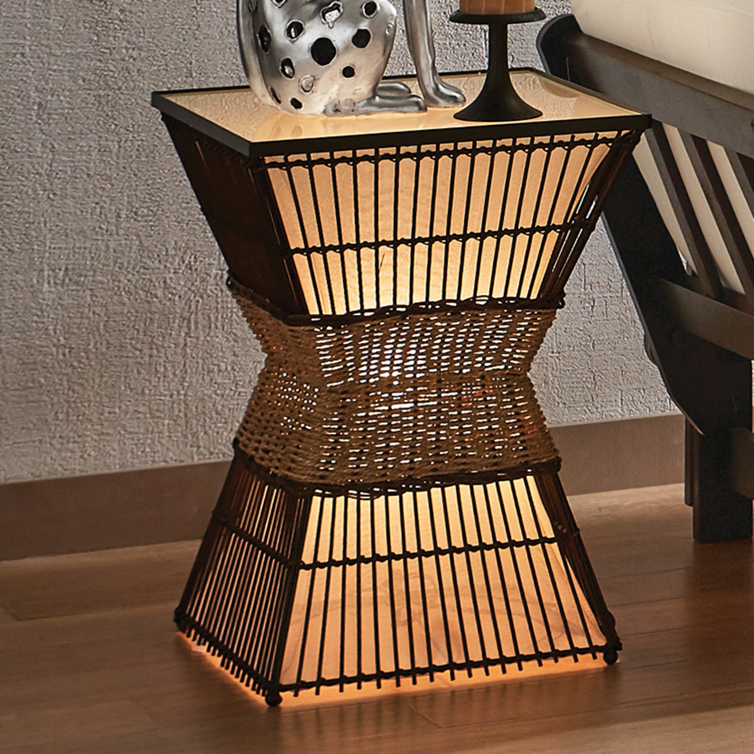 Palisade Cane Lighted Table Ginny S