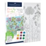 Faber-Castell Paint-by-Number Watercolor Set, , large