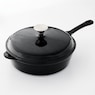 3-Qt. Enameled Cast Iron Chicken Fryer, , large