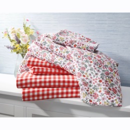 Strawberry Fields 2-Pack Microfiber Sheet Set, , large