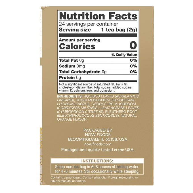 Rooibos Reishi Mushroom Tea, , large