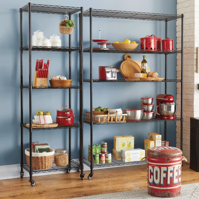 Rustic Coffee Storage Stool, , large