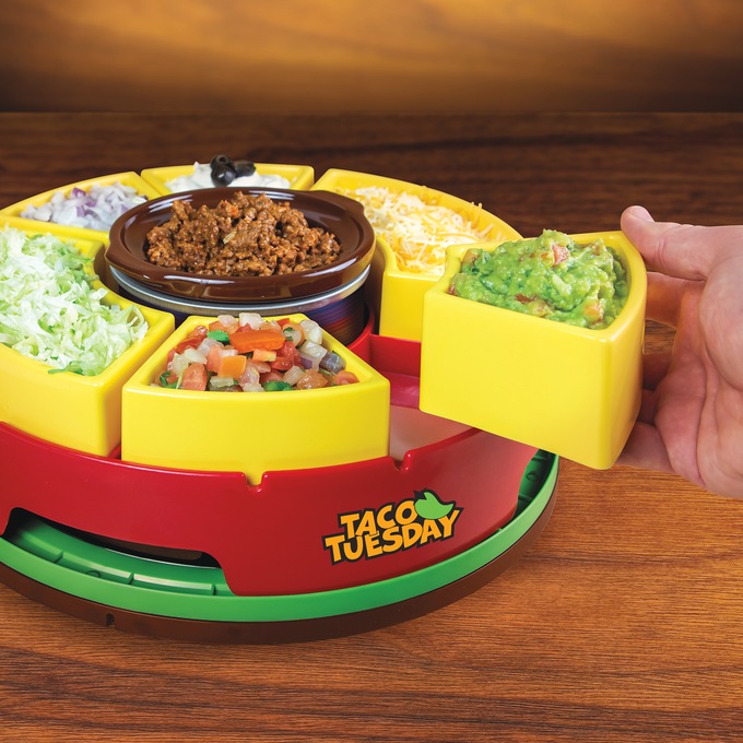 Taco Tuesday Lazy Susan, , large
