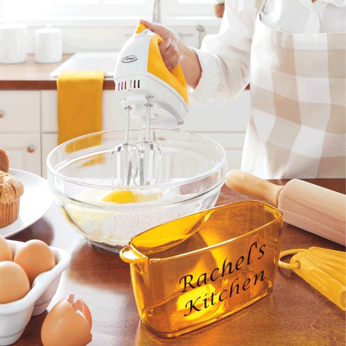 Ginny's Brand 5-Speed Hand Mixer with Storage Case for Cord and Attachments, , large