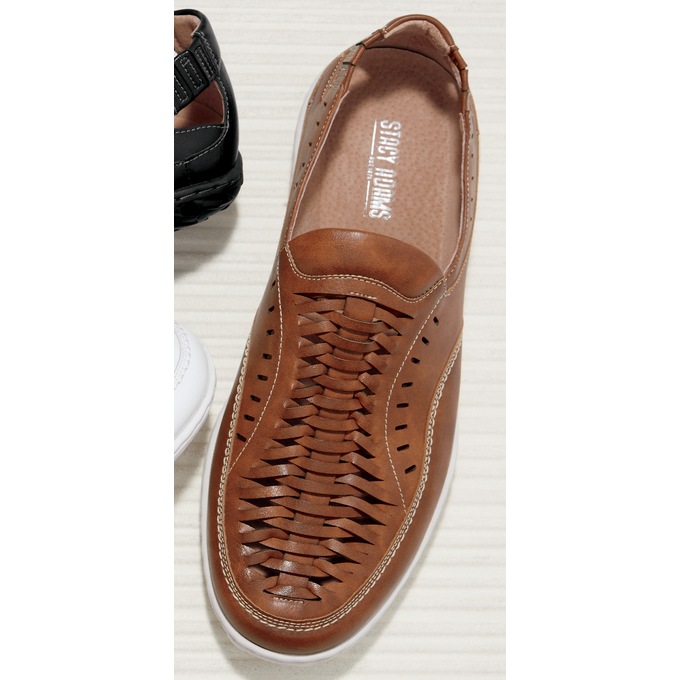 Stacy Adams Men's Ibiza Woven Slip-On, , large