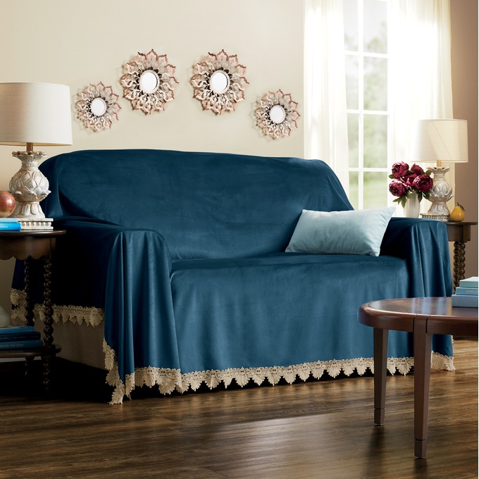 Traditional Velvet Protector, , large