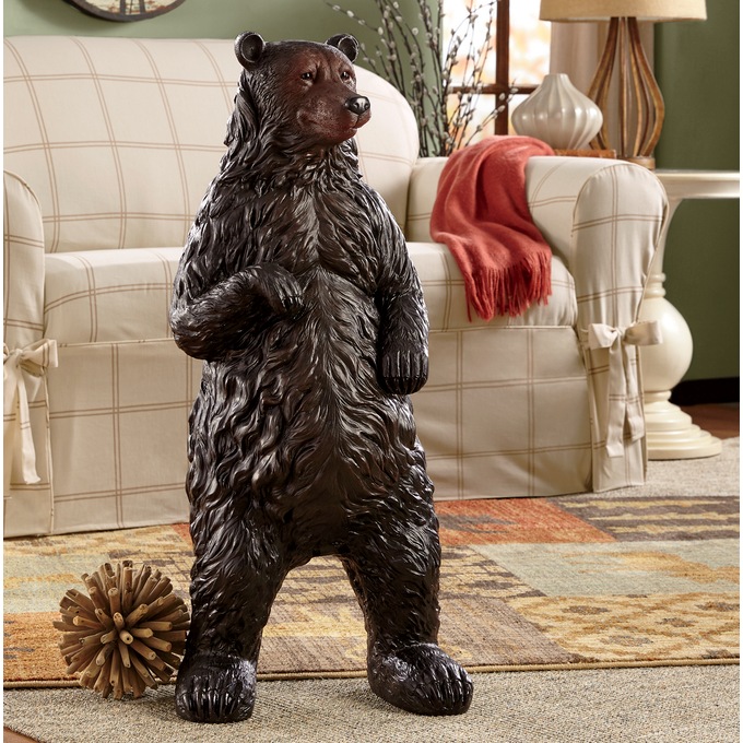 Standing Black Bear, , large