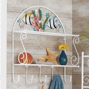 Tropical Fish Hanging Towel Rack, , large