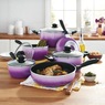 Gradient 10-Piece Aluminum Cookware Set, , large