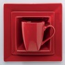 4-Piece Solid Square Place Setting, , large