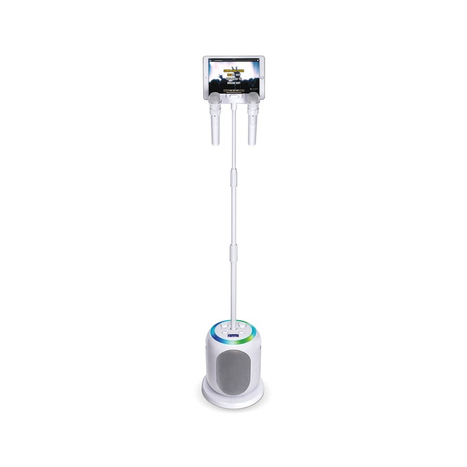 Singing Machine Wireless Pedestal Karaoke System & Bluetooth Speaker, , large