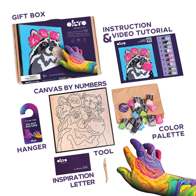 Clay by the Numbers Kit, , large