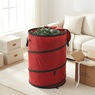 Simplify Heavy-Duty Pop-Up Holiday Storage Bag, Red, large