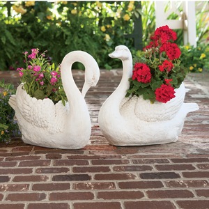 Swan Planters &amp;ndash; Buy Both and Save, , large