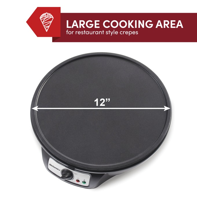 Elite Gourmet Crepe Maker, , large