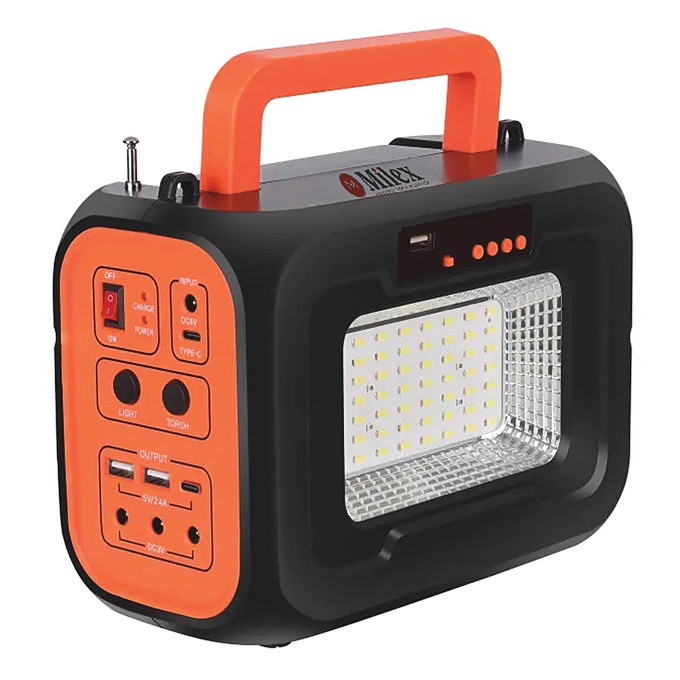 Insta Solar Power Station with Solar Panel, , large