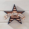 God Bless America Wood Wall Art, , large