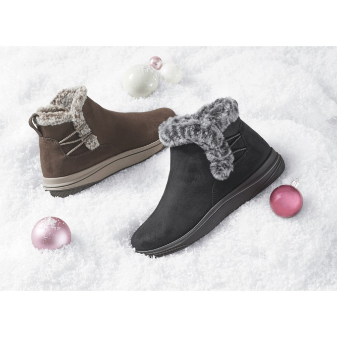Clarks fur boots on sale
