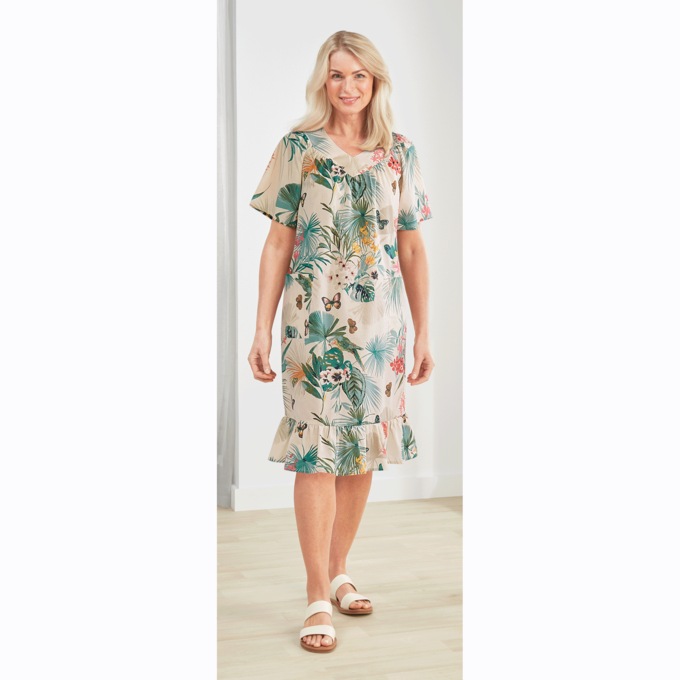 Sundress with Flounce, , large