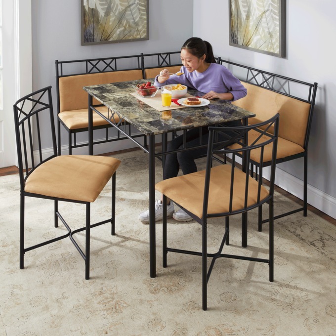 Rivercourt Dining Nook and Set of 2 Rivercourt Chairs, , large
