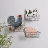 Set of 3 Farm Animal Wall Baskets, , large