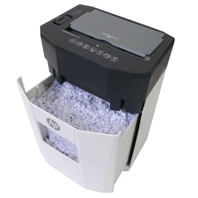 HP 80-Sheet Microcut Shredder, , large