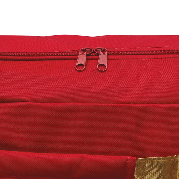 Simplify Rolling Christmas Tree Bag, Red, large