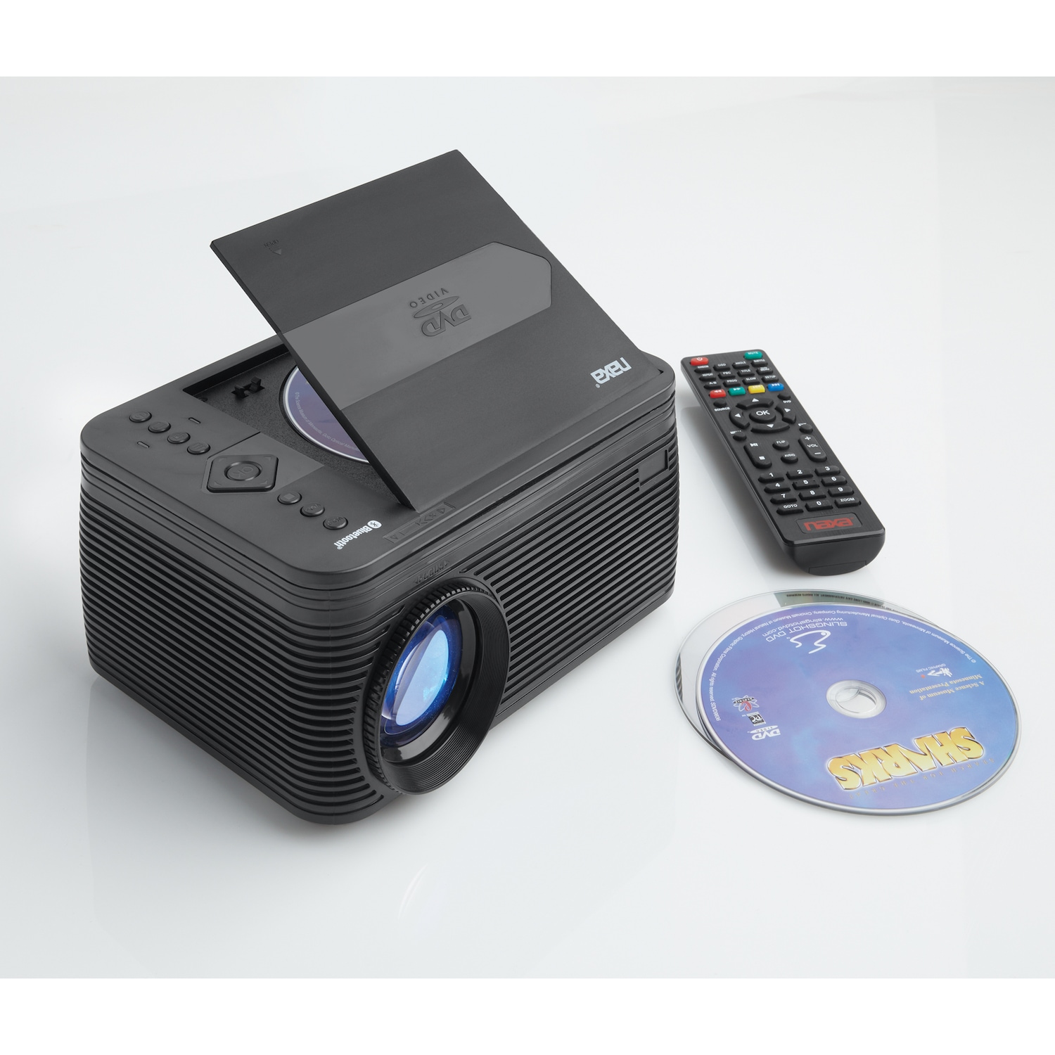 Emerson 150-Inch Home Theater 720p LCD Projector with Built-In DVD