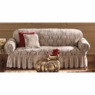Damask Stretch Slipcover, , large