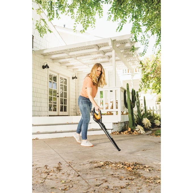 Worx 20V Power Share Cordless Leaf Blower/Sweeper, , large