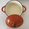 Set of 3 Cast Iron Dutch Ovens with Lids, Multi, large