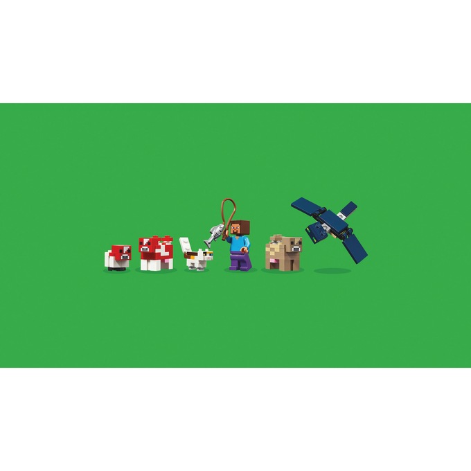 LEGO Minecraft Mooshroom House, , large