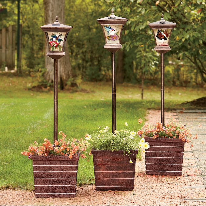 Solar Lantern Planter Ginny s