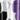 Color Connection Melina Shower Curtain, Purple, swatch