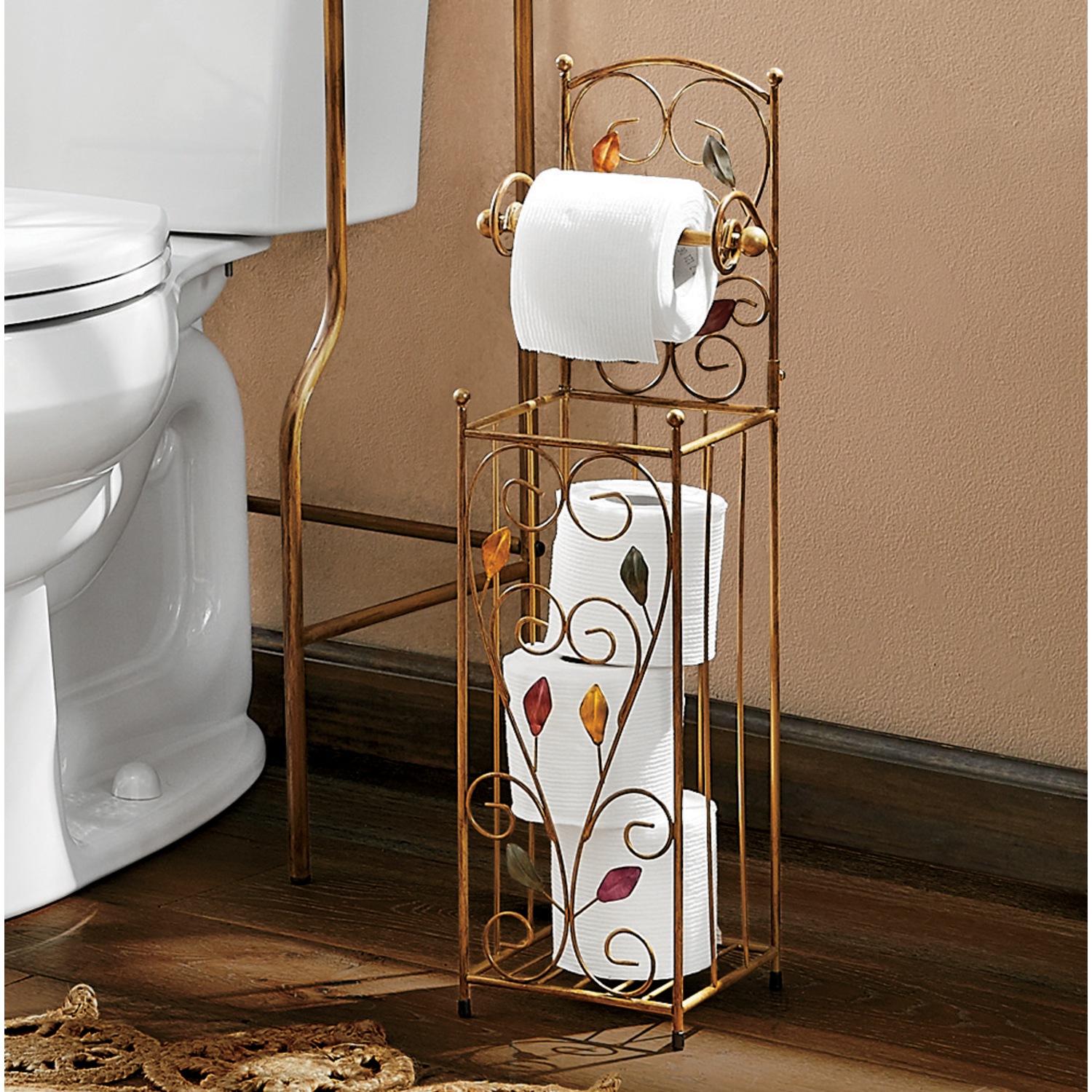 Autumn Leaf Toilet Paper Holder Ginny's