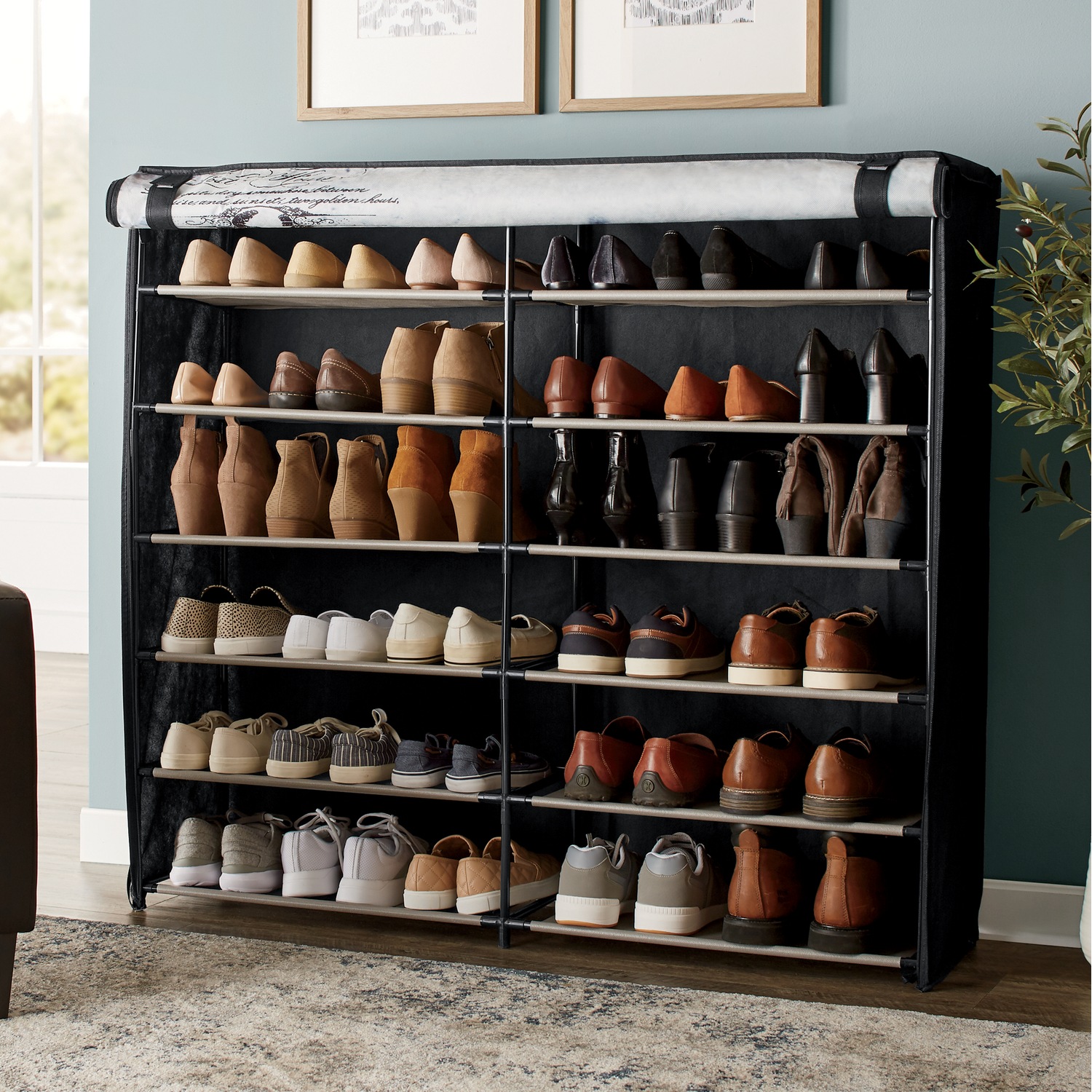6 Layer Double Shoe Rack Ginny s