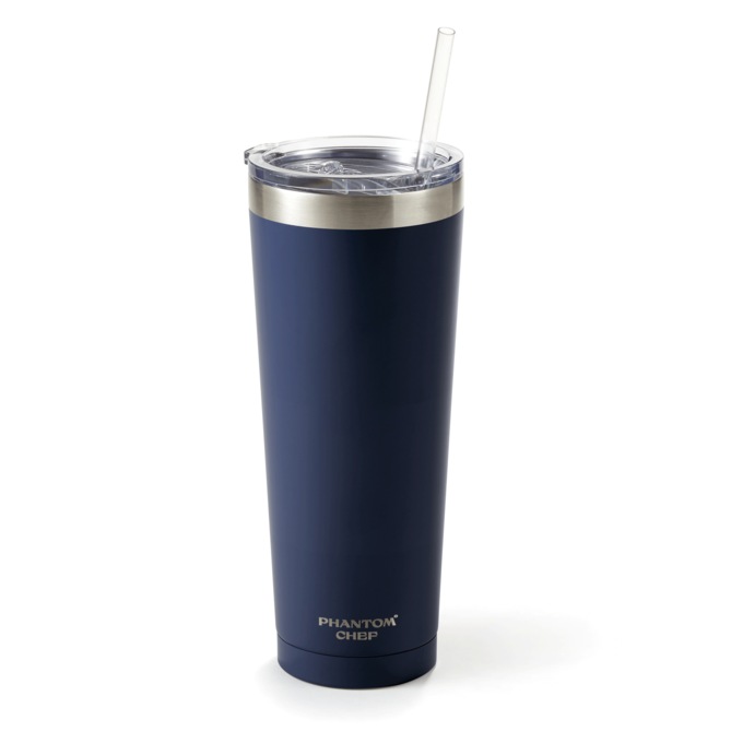 Phantom Chef 25-oz. Stainless Steel Tumbler with Lid, , large