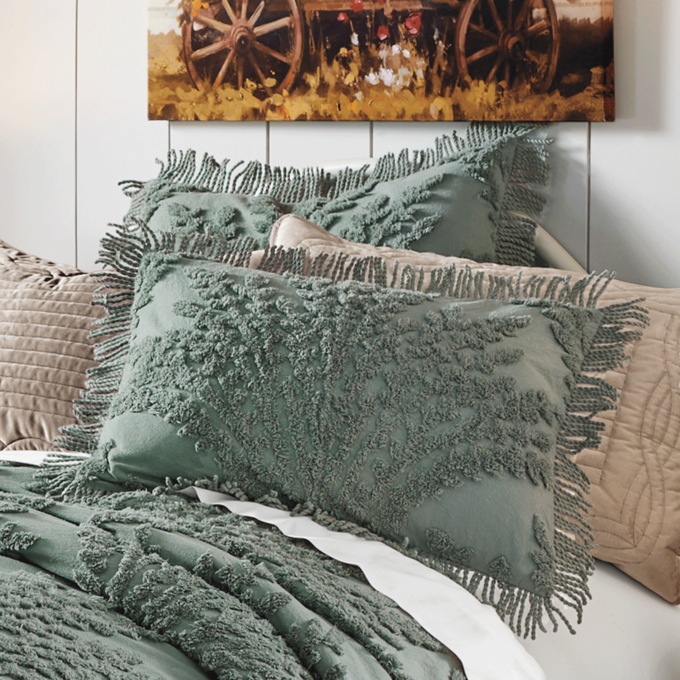 Autumn Chenille Sham, , large