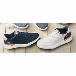 Skechers Men&#39;s Relaxed Fit Corliss Dorset Sneaker, , large