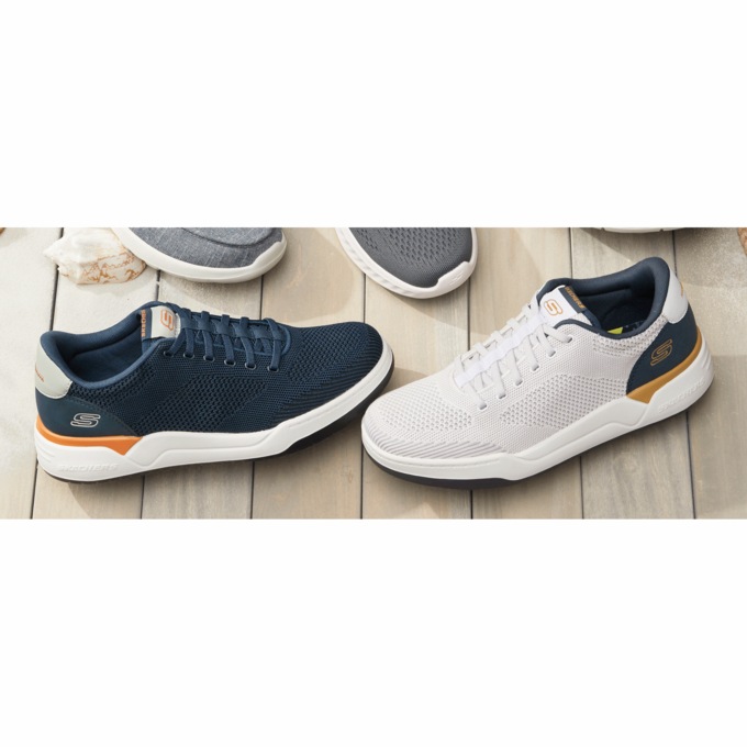 Skechers Men's Relaxed Fit Corliss Dorset Sneaker, , large