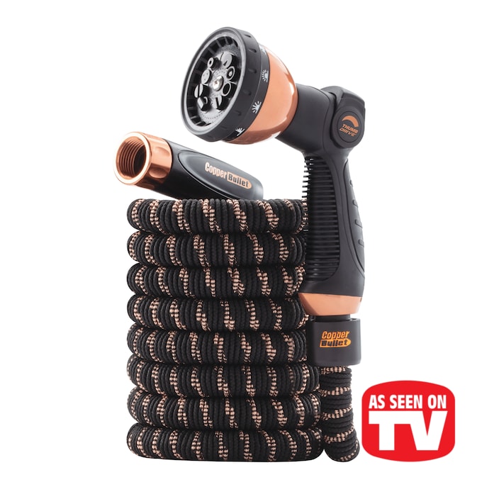 Copper Bullet Expanding 25-Foot Garden Pocket Hose, , large
