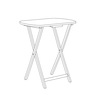 5-Piece Tray Table Set, , large