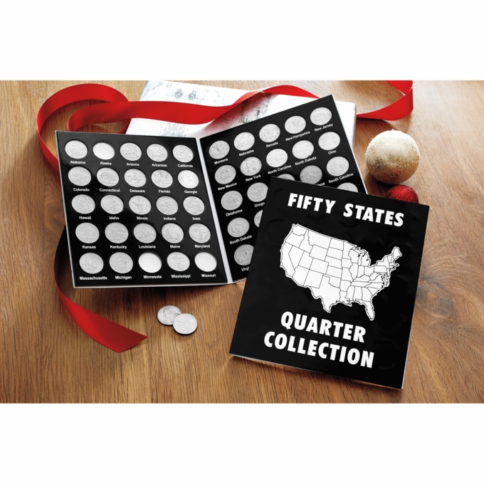 U.S. State Quarters Collecters Album, , large
