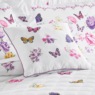 Butterfly Floral Accent Pillow, , large