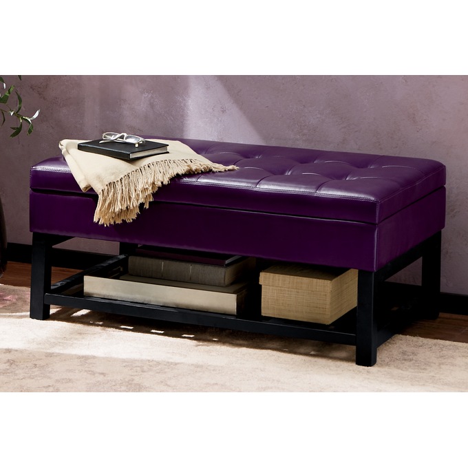 Hudson Storage Bench, , large