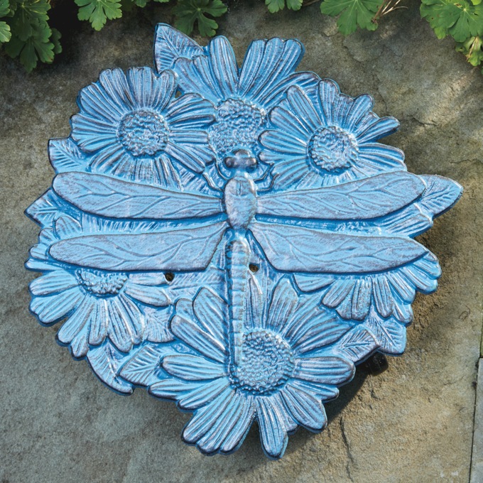 Floral Dragonfly Plant Trolley, , large