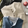 Men's Thermal Cotton-Blend Henley, , large
