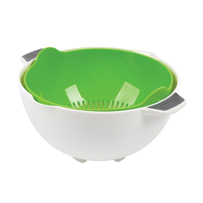Prep Works Rinse and Drain Bowl & Colander, , large