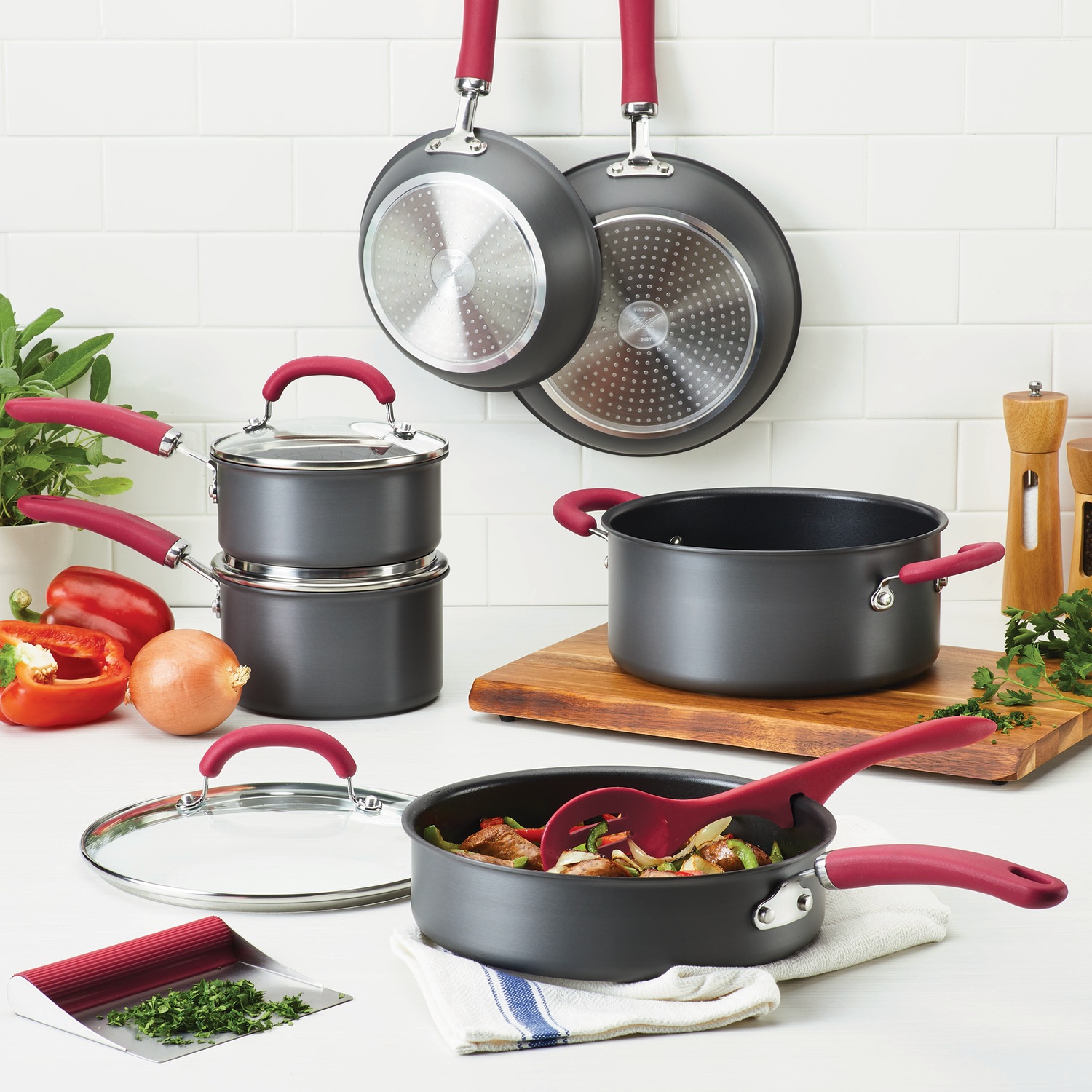 Rachael Ray 11 Piece Create Delicious Hard Anodized Cookware Set Ginny S Delicious is a social bookmarking tool that enables you to organize and access your favourite web sites from anywhere, irrespective of the computer or browser you're using. ginny s