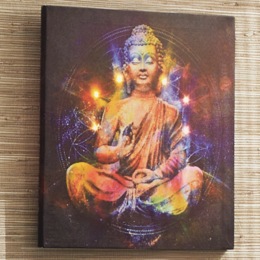 Colorful Buddha Wall Art, , large